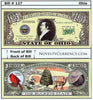 Image of Ohio - The Buckeye State - Commemorative Novelty Bill