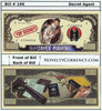 Image of Secret Agent Spy Novelty Currency Bill