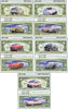 Image of Classic Cars Complete Set (5 Different Bills Per Set)