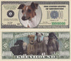 Image of Greyhound Dog Novelty Currency Bill