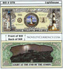 Image of Lighthouse (Light at the End of the Storm) Novelty Currency Bill