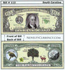 Image of South Carolina - The Palmetto State - Commemorative Bill