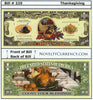 Image of Happy Thanksgiving Novelty Currency Bill