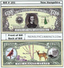 Image of New Hampshire - The Granite State - Commemorative Novelty Bill