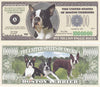 Image of Boston Terrier Dog Novelty Currency Bill