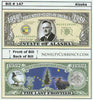 Image of Alaska - The Last Frontier - Commemorative Novelty Currency Bill