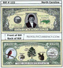 Image of North Carolina - The Old North State - Commemorative Bill