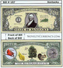Image of Kentucky - The Bluegrass State - Commemorative Novelty Bill