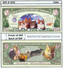 Image of Crazy For Cats Novelty Currency Bill