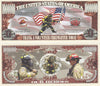Image of Volunteer Firefighters Novelty Currency Bill