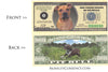 Image of Pitbull Dog Novelty Currency Bill
