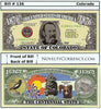 Image of Colorado - The Centennial State - Commemorative Novelty Bill