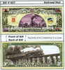 Image of Railroad Mail Novelty Currency Bill