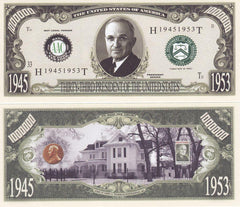Harry S Truman - 33rd President Of The United States Bill