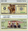 Image of Yorkshire Terrier Novelty Currency Bill