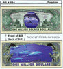Image of Dolphins Novelty Currency Bill