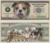 Image of Bulldog Novelty Currency Bill