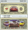 Image of Exotic Cars Novelty Currency Bill
