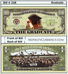 The Graduate Novelty Currency Bill