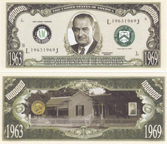 Lyndon B Johnson - 36th President Of The United States Bill
