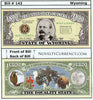 Image of Wyoming - The Equality State - Commemorative Novelty Bill